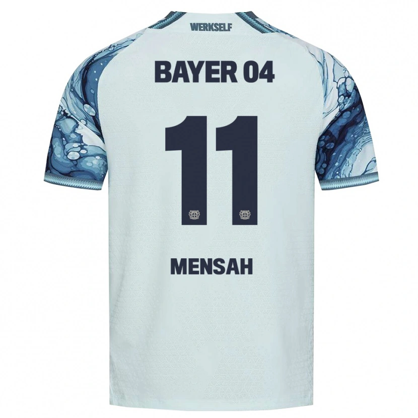 Danxen Kobiety Jeremiah Mensah #11 Ciemnozielony Czarny Wyjazdowa Koszulka 2026/27 Koszulki Klubowe