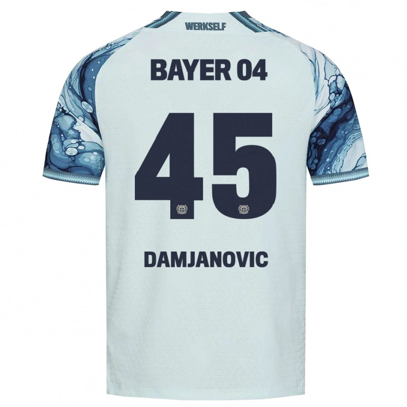Danxen Kobiety Aleksa Damjanovic #45 Ciemnozielony Czarny Wyjazdowa Koszulka 2026/27 Koszulki Klubowe