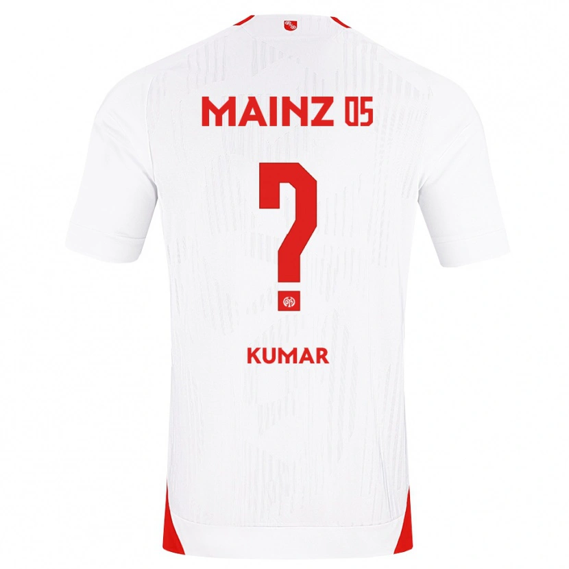 Danxen Kobiety Florian Kumar #0 Biały Czerwony Żółty Wyjazdowa Koszulka 2026/27 Koszulki Klubowe
