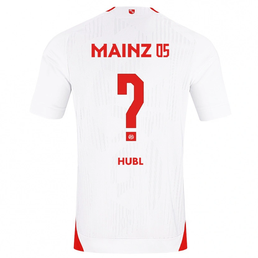 Danxen Kobiety Jannis Hubl #0 Biały Czerwony Żółty Wyjazdowa Koszulka 2026/27 Koszulki Klubowe