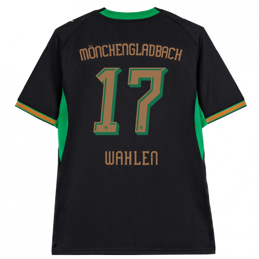 Danxen Kobiety Vanessa Wahlen #17 Czarny Pomarańczowy Zielony Brązowy Wyjazdowa Koszulka 2026/27 Koszulki Klubowe