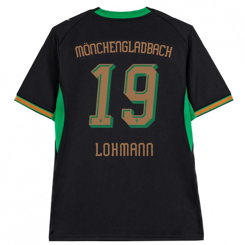 Danxen Kobiety Mona Lohmann #19 Czarny Pomarańczowy Zielony Brązowy Wyjazdowa Koszulka 2026/27 Koszulki Klubowe