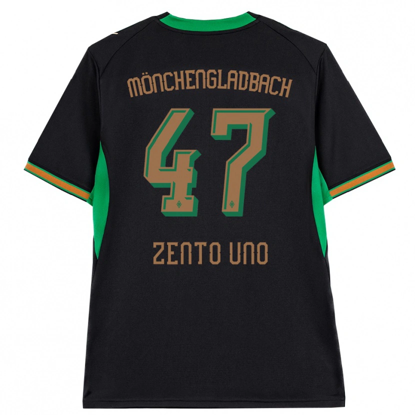 Danxen Kobiety Zento Uno #47 Czarny Pomarańczowy Zielony Brązowy Wyjazdowa Koszulka 2026/27 Koszulki Klubowe