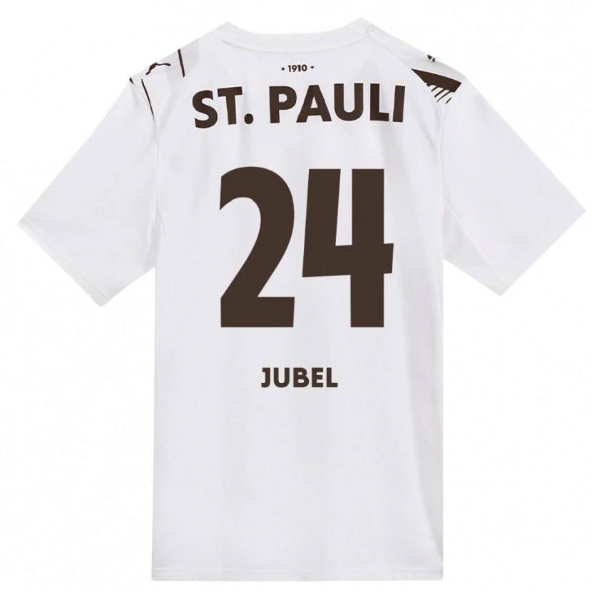 Danxen Kobiety Lina Jubel #24 Kawa Biała Czerwona Wyjazdowa Koszulka 2026/27 Koszulki Klubowe