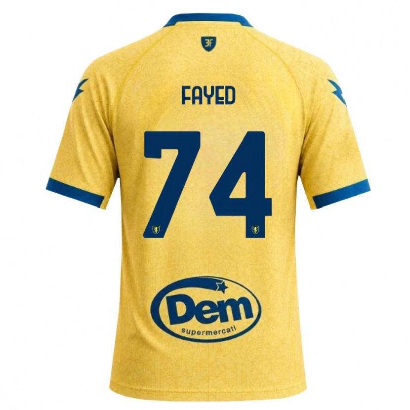 Danxen Kobiety Omar Fayed #74 Chabrowy Czarny Niebieski Domowa Koszulka 2026/27 Koszulki Klubowe