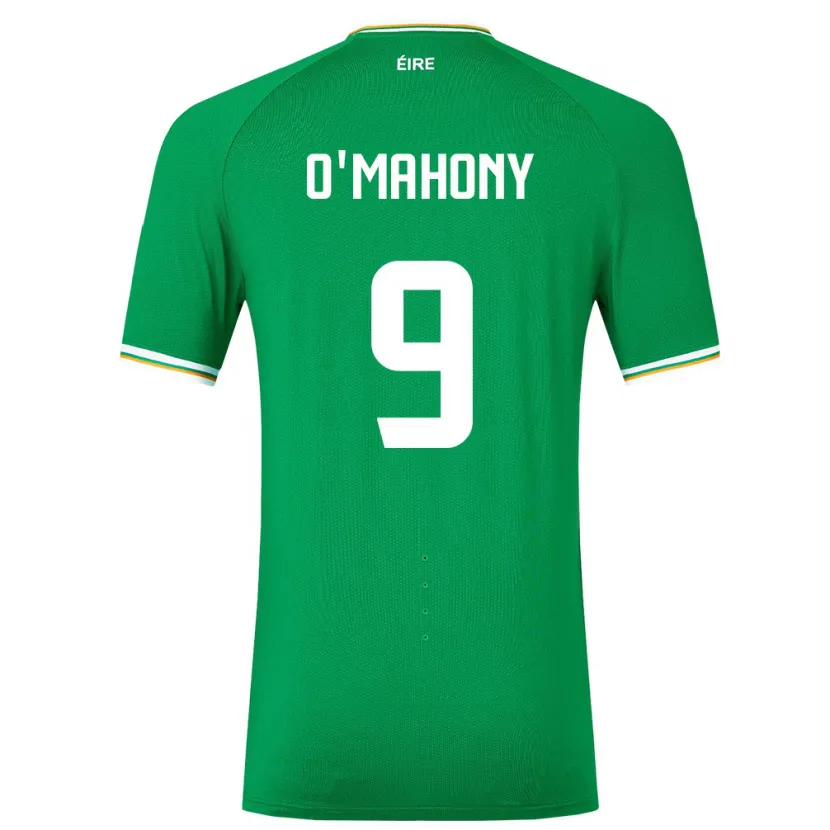 Danxen Dzieci Irlandia Mark O'mahony #9 Zielony Domowa Koszulka 24-26 Koszulki Klubowe
