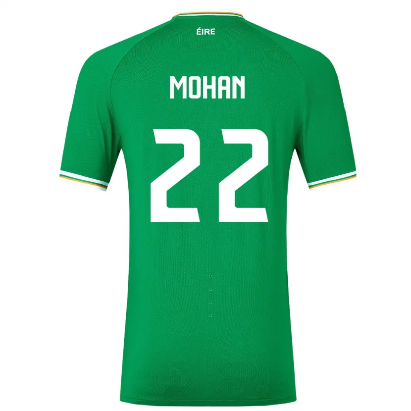 Danxen Dzieci Irlandia Stephen Mohan #22 Zielony Domowa Koszulka 24-26 Koszulki Klubowe