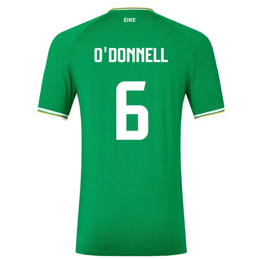 Danxen Dzieci Irlandia Luke O'donnell #6 Zielony Domowa Koszulka 24-26 Koszulki Klubowe