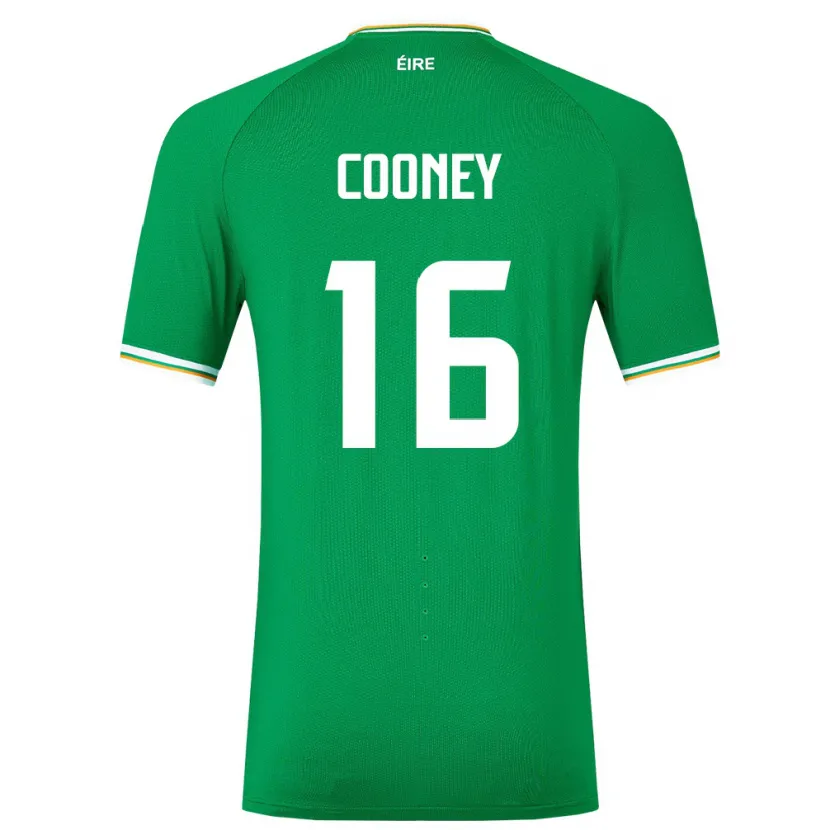 Danxen Dzieci Irlandia Oisin Cooney #16 Zielony Domowa Koszulka 24-26 Koszulki Klubowe