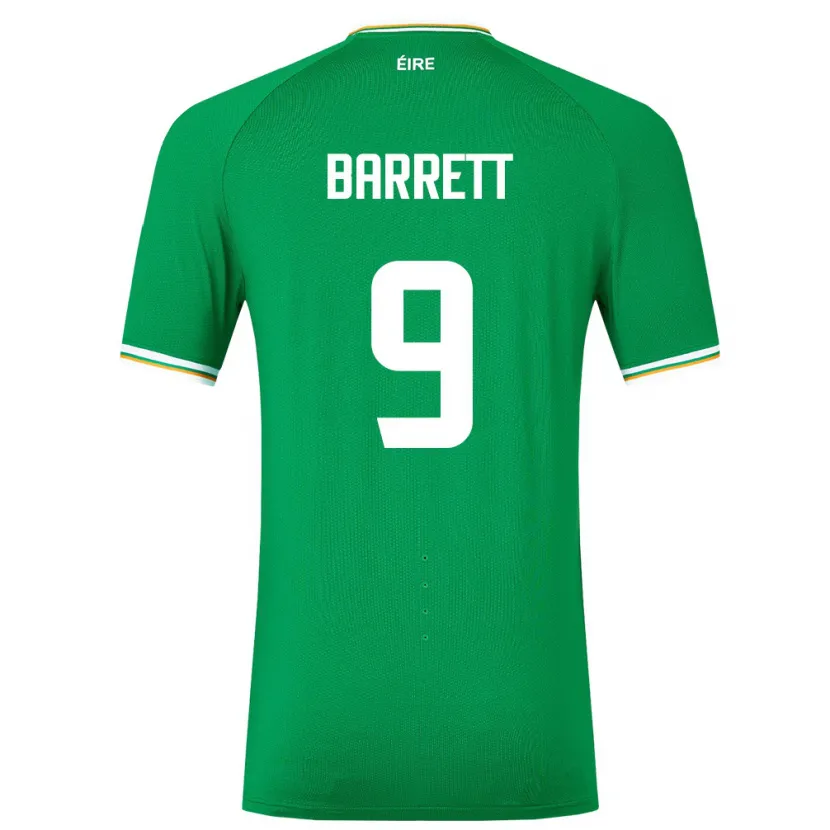 Danxen Dzieci Irlandia Amber Barrett #9 Zielony Domowa Koszulka 24-26 Koszulki Klubowe