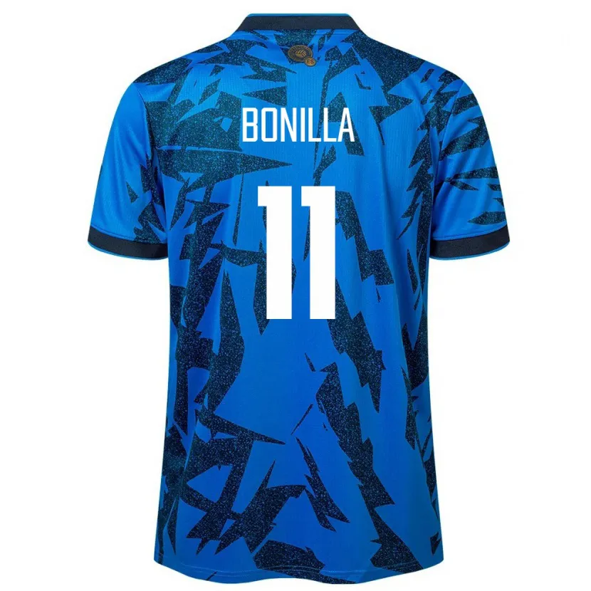 Danxen Dzieci Salwador Jarell Bonilla #11 Niebieski Domowa Koszulka 24-26 Koszulki Klubowe