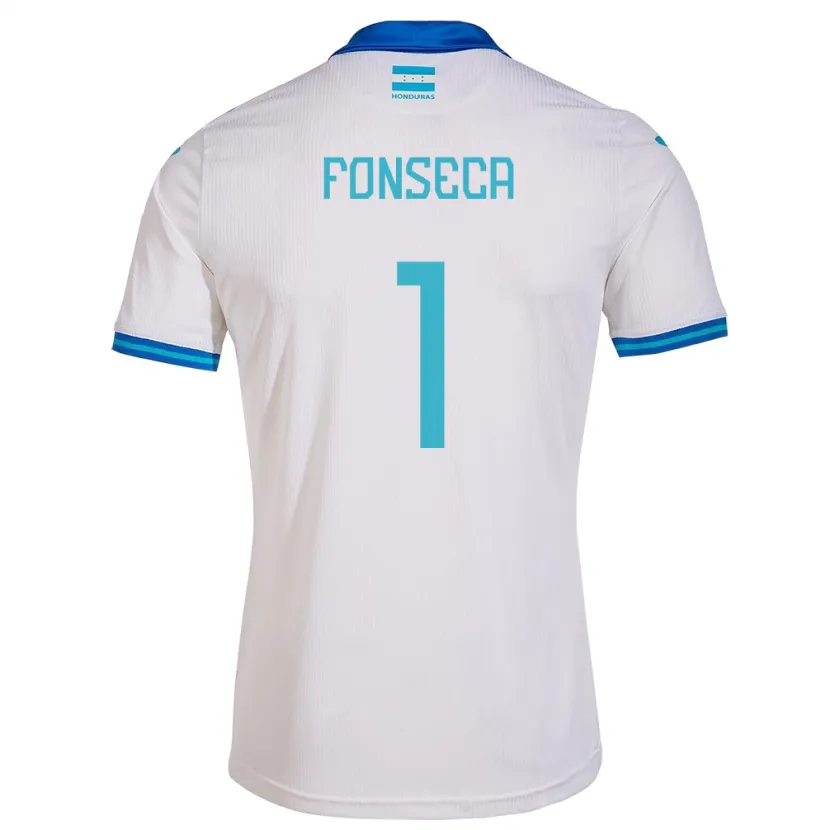 Danxen Dzieci Honduras Harold Fonseca #1 Biały Domowa Koszulka 24-26 Koszulki Klubowe