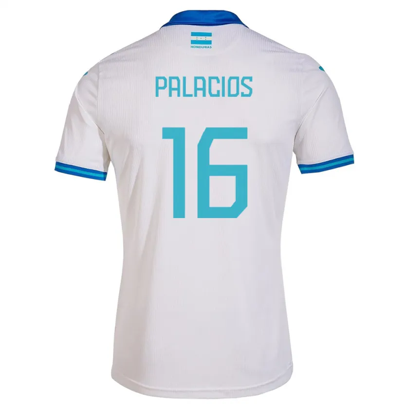 Danxen Dzieci Honduras Danilo Palacios #16 Biały Domowa Koszulka 24-26 Koszulki Klubowe
