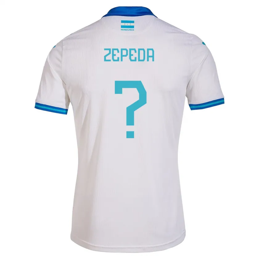 Danxen Dzieci Honduras Melquizedeck Zepeda #0 Biały Domowa Koszulka 24-26 Koszulki Klubowe