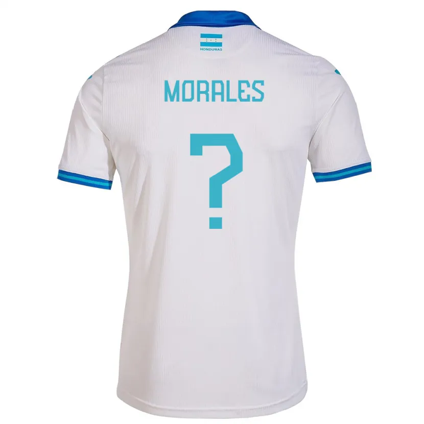 Danxen Dzieci Honduras Melida Morales #0 Biały Domowa Koszulka 24-26 Koszulki Klubowe
