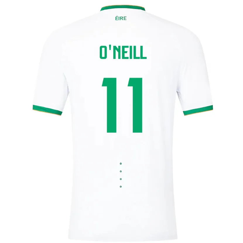 Danxen Dzieci Irlandia Ollie O'neill #11 Biały Wyjazdowa Koszulka 24-26 Koszulki Klubowe