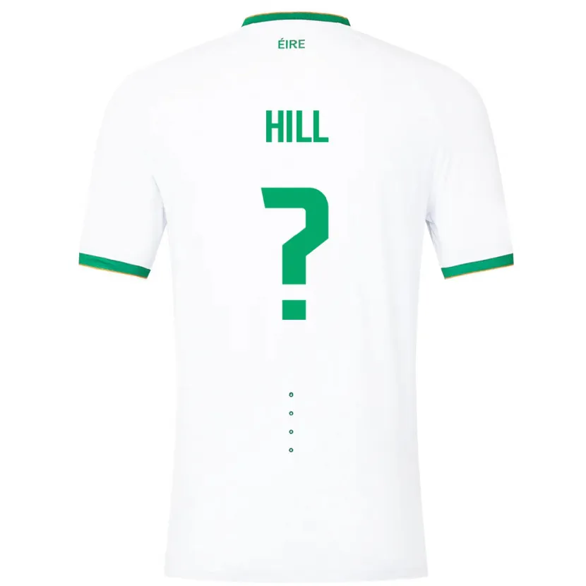 Danxen Dzieci Irlandia Tom Hill #0 Biały Wyjazdowa Koszulka 24-26 Koszulki Klubowe