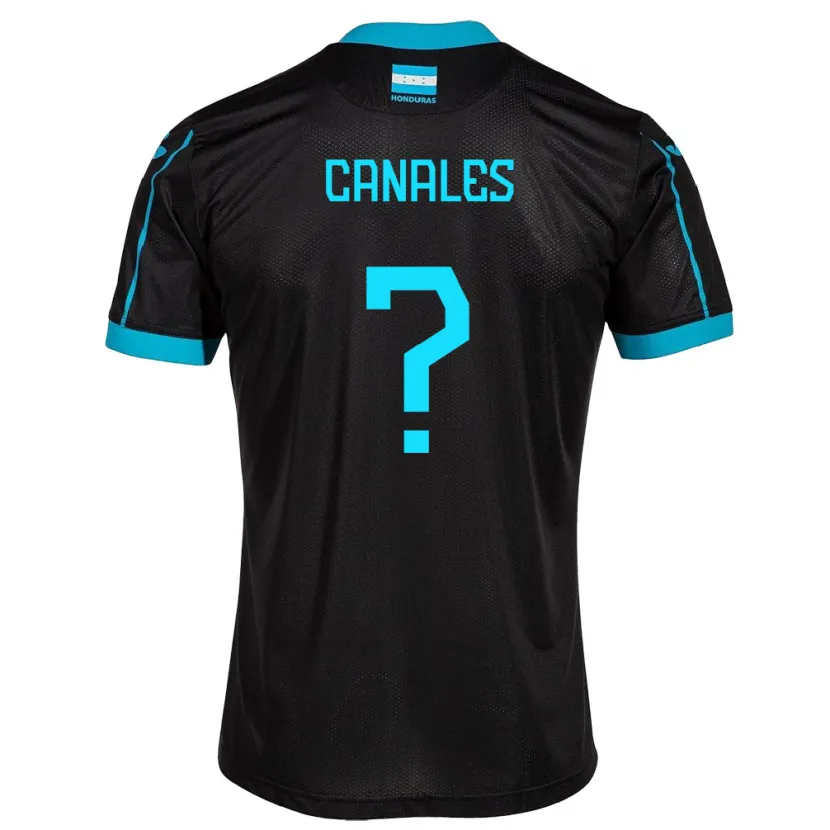Danxen Dzieci Honduras Cristian Canales #0 Czarny Wyjazdowa Koszulka 24-26 Koszulki Klubowe
