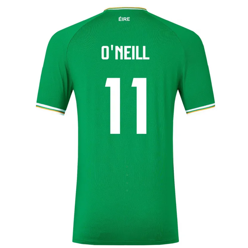 Danxen Męski Irlandia Ollie O'neill #11 Zielony Domowa Koszulka 24-26 Koszulki Klubowe
