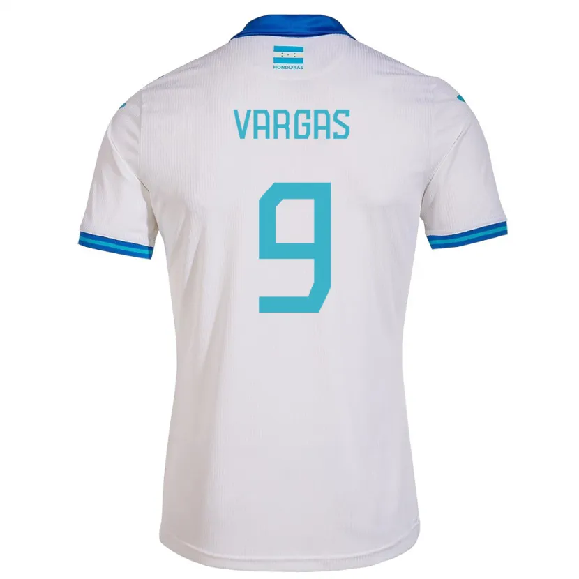 Danxen Męski Honduras Nayrobi Vargas #9 Biały Domowa Koszulka 24-26 Koszulki Klubowe