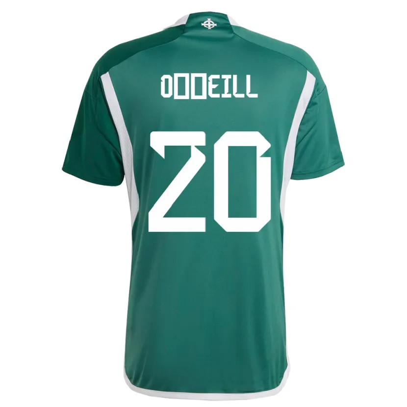 Danxen Męski Irlandia Północna Ceadach O’neill #20 Zielony Domowa Koszulka 24-26 Koszulki Klubowe