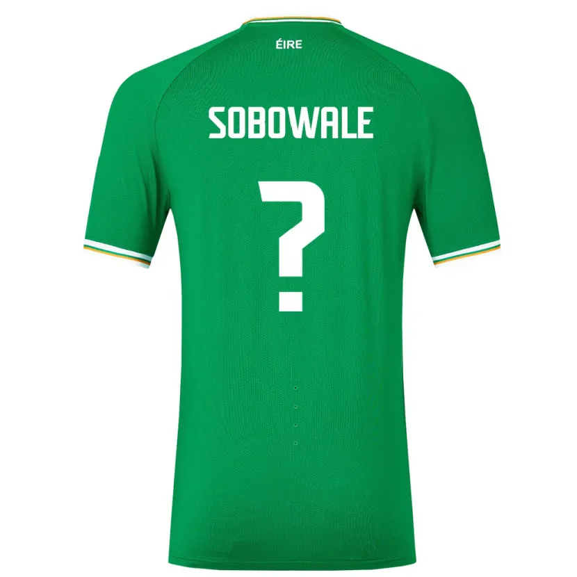 Danxen Kobiety Irlandia Timi Sobowale #0 Zielony Domowa Koszulka 24-26 Koszulki Klubowe