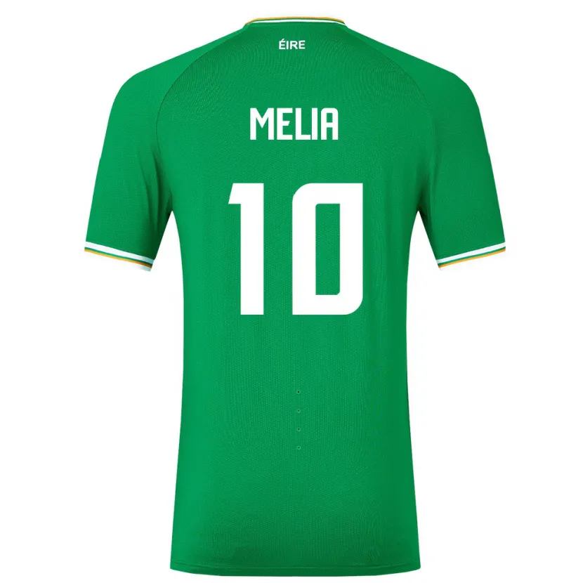 Danxen Kobiety Irlandia Mason Melia #10 Zielony Domowa Koszulka 24-26 Koszulki Klubowe