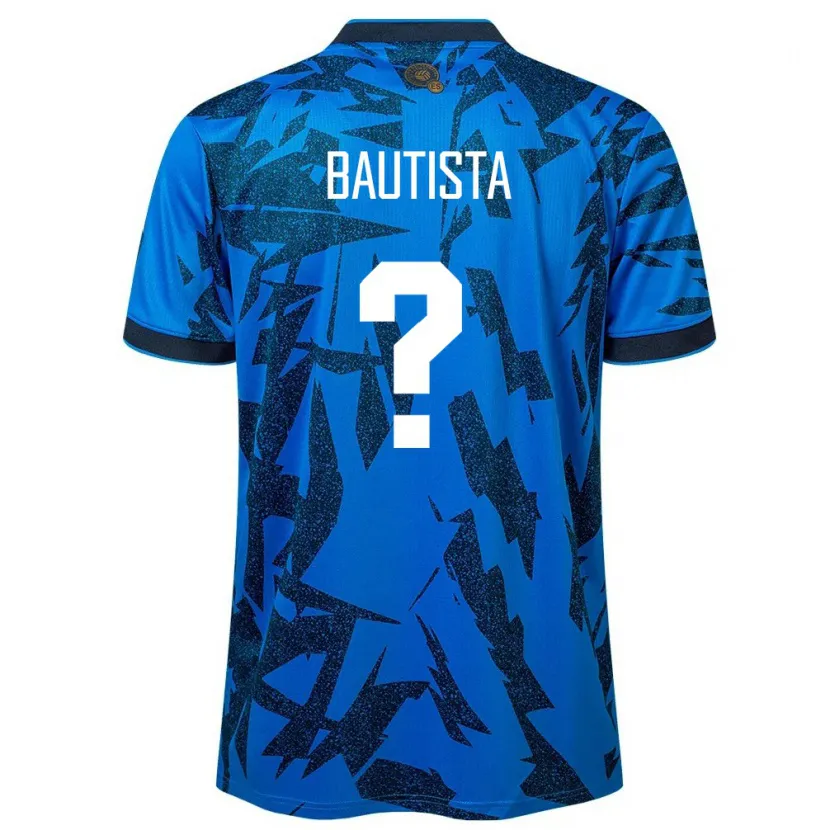 Danxen Kobiety Salwador Ezequiel Bautista #0 Niebieski Domowa Koszulka 24-26 Koszulki Klubowe