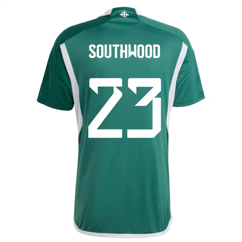 Danxen Kobiety Irlandia Północna Luke Southwood #23 Zielony Domowa Koszulka 24-26 Koszulki Klubowe
