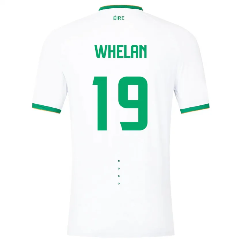 Danxen Kobiety Irlandia Emily Whelan #19 Biały Wyjazdowa Koszulka 24-26 Koszulki Klubowe