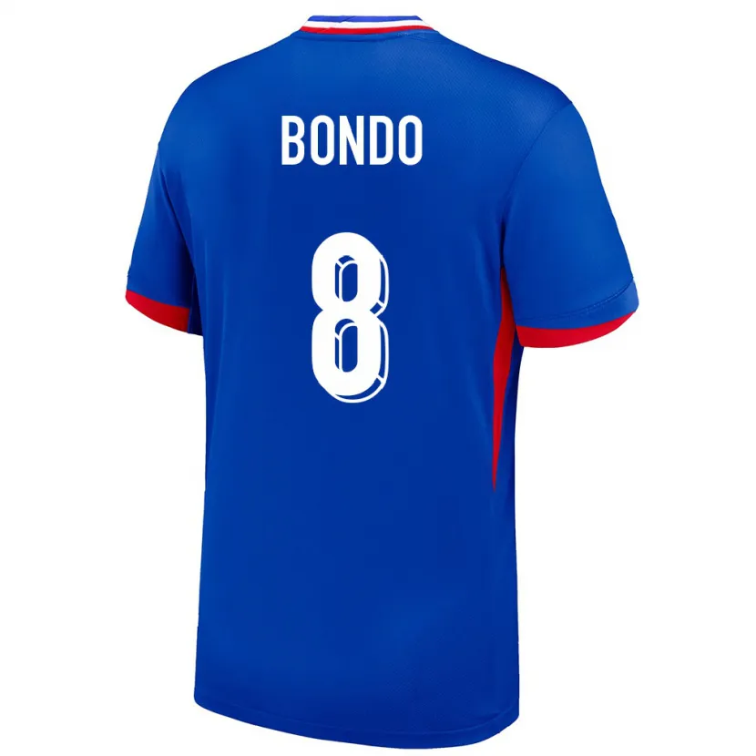 Danxen Dzieci Francja Warren Bondo #8 Niebieski Domowa Koszulka 24-26 Koszulki Klubowe