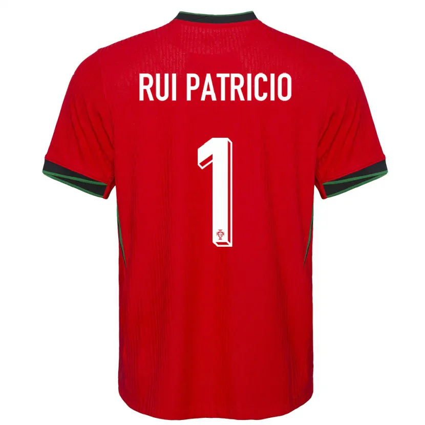 Danxen Dzieci Portugalia Rui Patricio #1 Czerwony Domowa Koszulka 24-26 Koszulki Klubowe