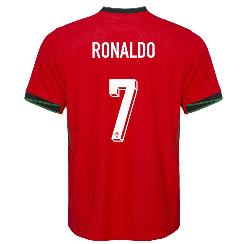 Danxen Dzieci Portugalia Cristiano Ronaldo #7 Czerwony Domowa Koszulka 24-26 Koszulki Klubowe