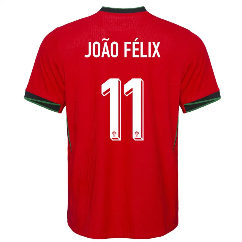 Danxen Dzieci Portugalia Joao Felix #11 Czerwony Domowa Koszulka 24-26 Koszulki Klubowe