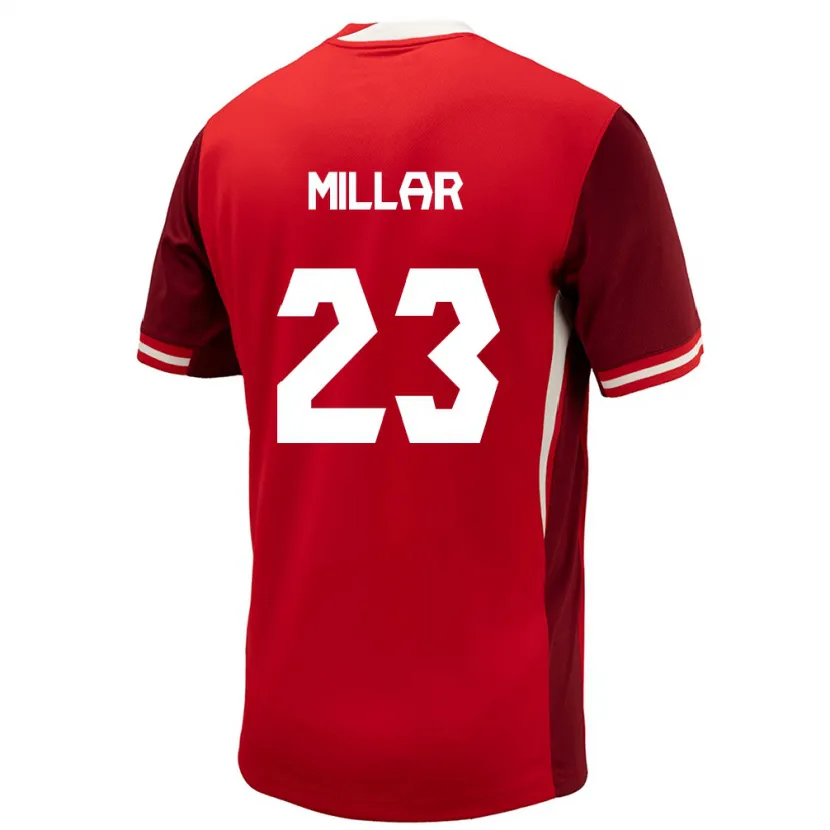 Danxen Dzieci Kanada Liam Millar #23 Czerwony Domowa Koszulka 24-26 Koszulki Klubowe
