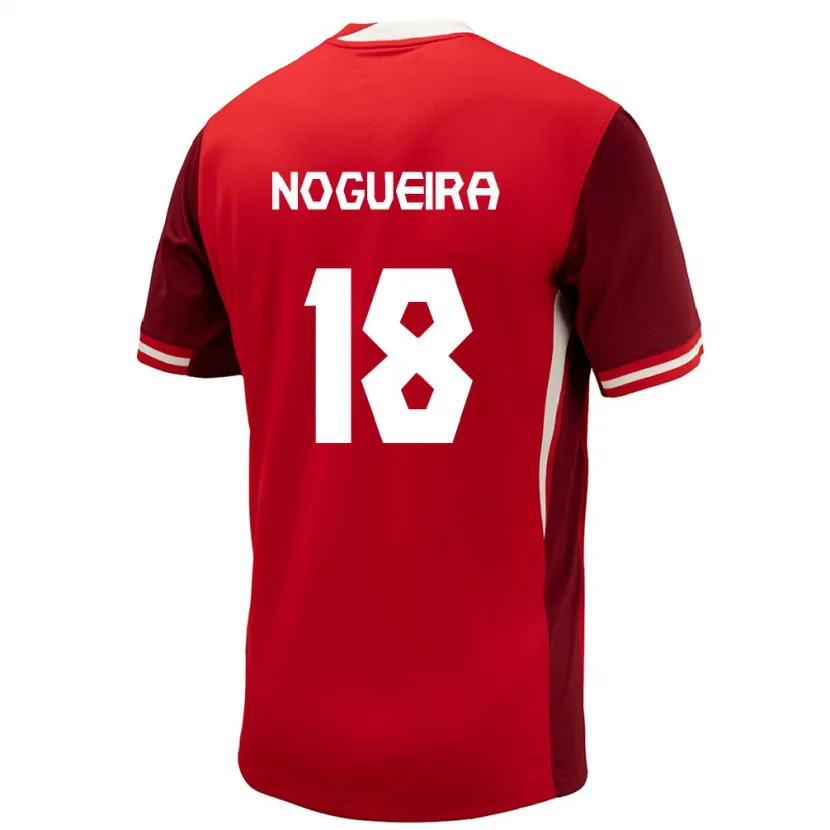 Danxen Dzieci Kanada Matthew Nogueira #18 Czerwony Domowa Koszulka 24-26 Koszulki Klubowe