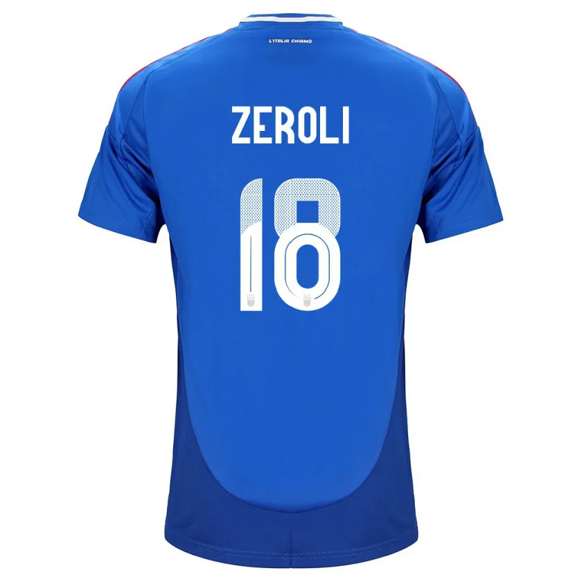Danxen Dzieci Włochy Kevin Zeroli #18 Niebieski Domowa Koszulka 24-26 Koszulki Klubowe