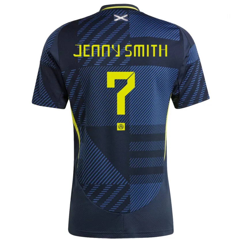 Danxen Dzieci Szkocja Jenny Smith #0 Ciemny Niebieski Domowa Koszulka 24-26 Koszulki Klubowe