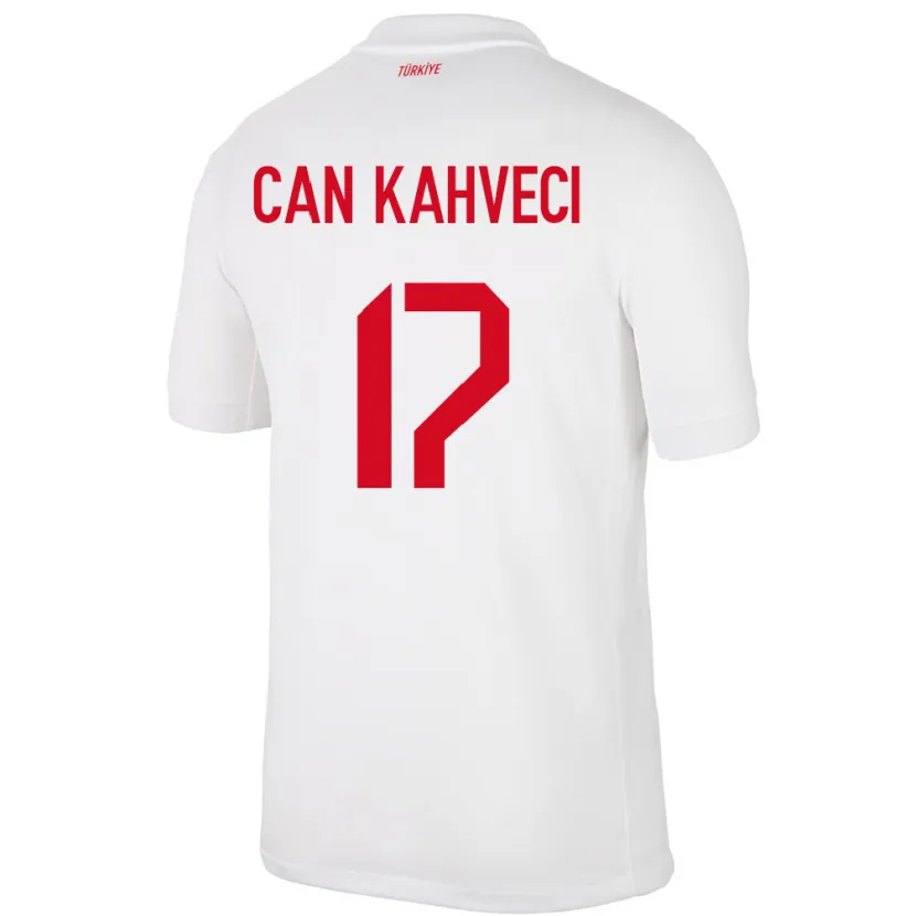 Danxen Dzieci Turcja İrfan Can Kahveci #17 Biały Domowa Koszulka 24-26 Koszulki Klubowe