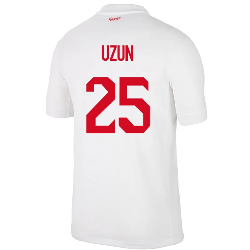 Danxen Dzieci Turcja Can Uzun #25 Biały Domowa Koszulka 24-26 Koszulki Klubowe