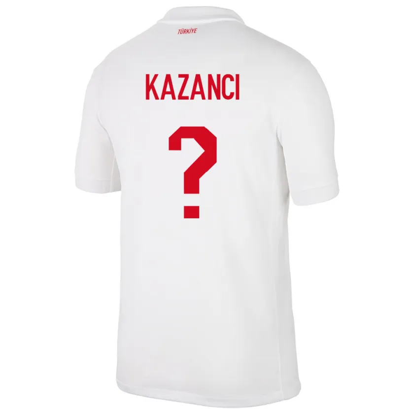 Danxen Dzieci Turcja Şant Kazancı #0 Biały Domowa Koszulka 24-26 Koszulki Klubowe