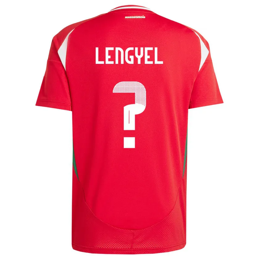 Danxen Dzieci Węgry Noel Lengyel #0 Czerwony Domowa Koszulka 24-26 Koszulki Klubowe