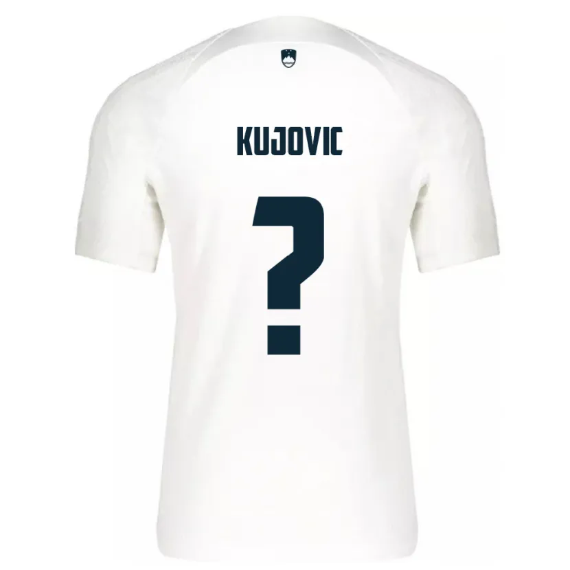 Danxen Dzieci Słowenia Tian Kujovic #0 Biały Domowa Koszulka 24-26 Koszulki Klubowe