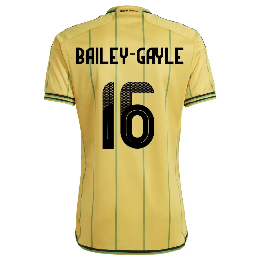 Danxen Dzieci Jamajka Paige Bailey-Gayle #16 Żółty Domowa Koszulka 24-26 Koszulki Klubowe