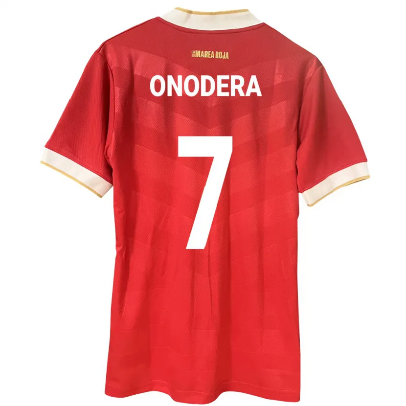 Danxen Dzieci Panama Alison Onodera #7 Czerwony Domowa Koszulka 24-26 Koszulki Klubowe