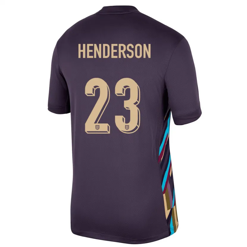 Danxen Dzieci Anglia Dean Henderson #23 Ciemna Rodzynka Wyjazdowa Koszulka 24-26 Koszulki Klubowe