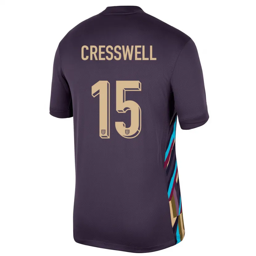 Danxen Dzieci Anglia Charlie Cresswell #15 Ciemna Rodzynka Wyjazdowa Koszulka 24-26 Koszulki Klubowe