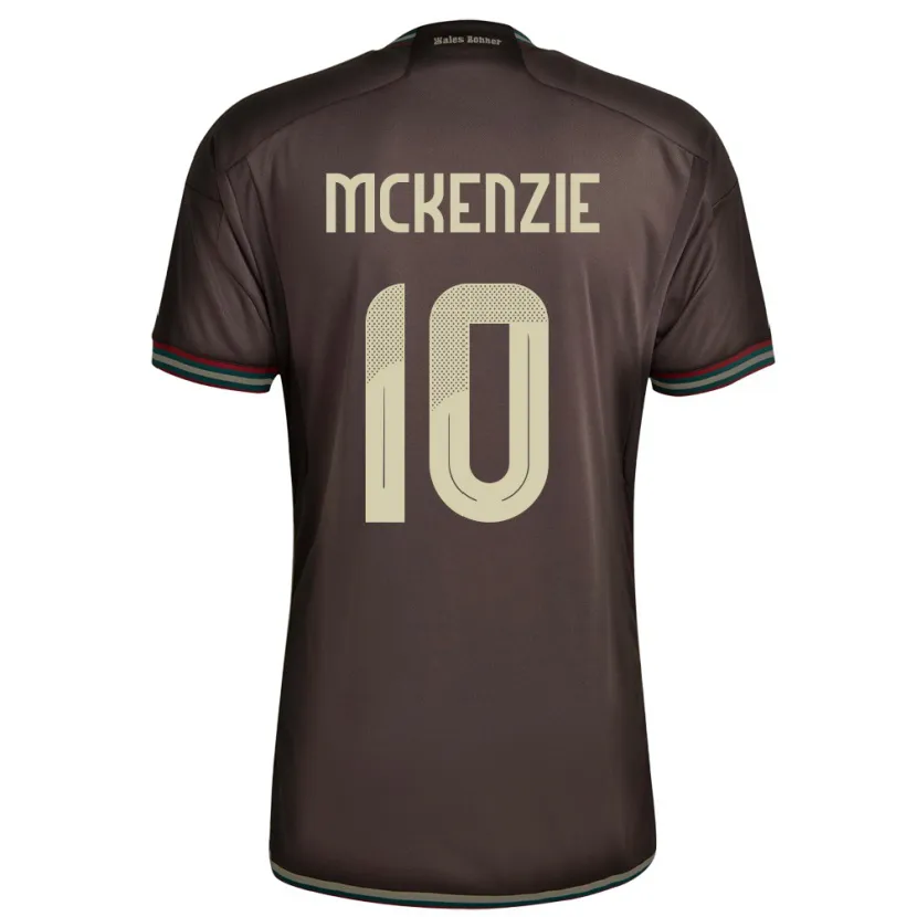 Danxen Dzieci Jamajka Denzel Mckenzie #10 Nocny Brąz Wyjazdowa Koszulka 24-26 Koszulki Klubowe