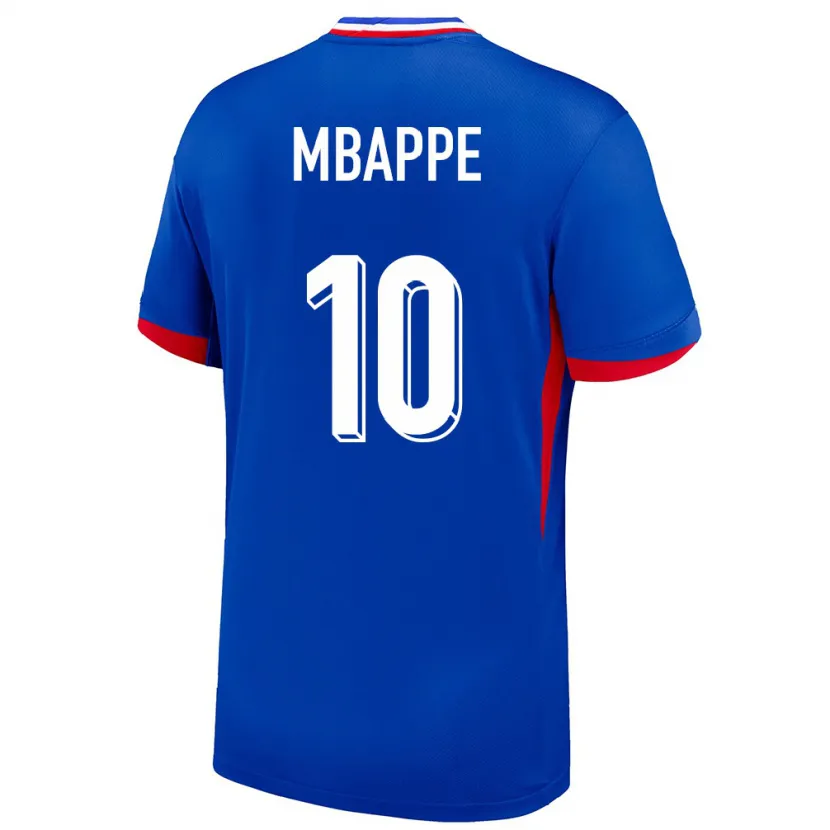 Danxen Męski Francja Kylian Mbappe #10 Niebieski Domowa Koszulka 24-26 Koszulki Klubowe