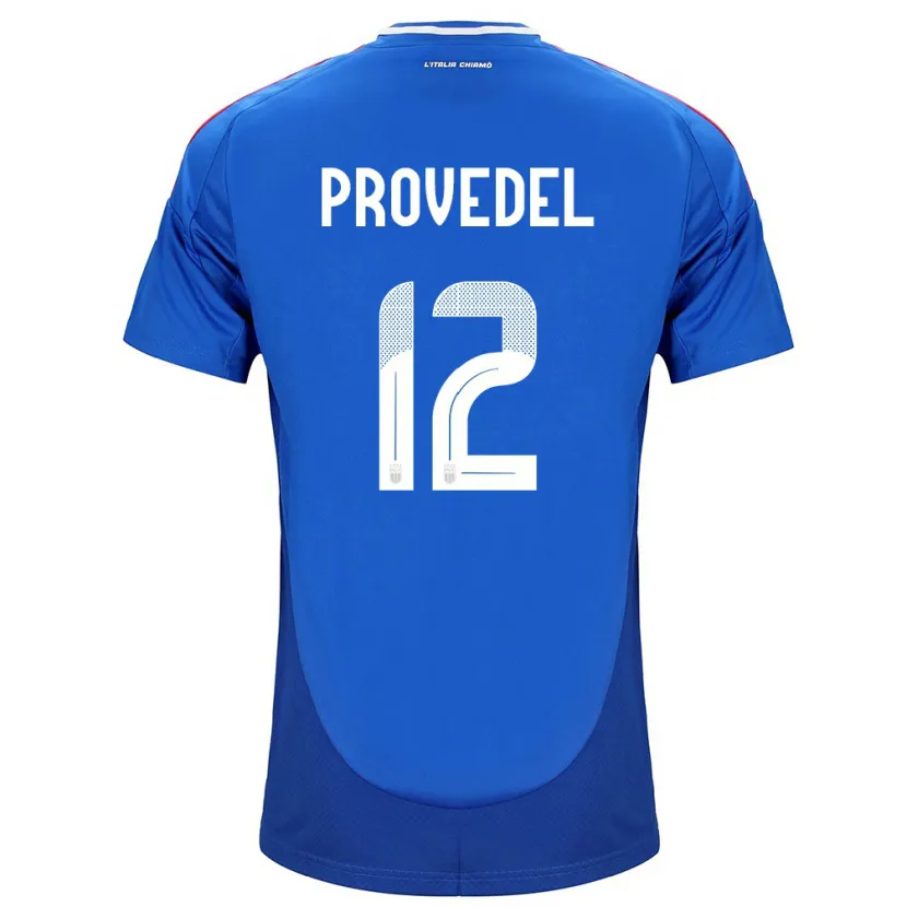 Danxen Męski Włochy Ivan Provedel #12 Niebieski Domowa Koszulka 24-26 Koszulki Klubowe